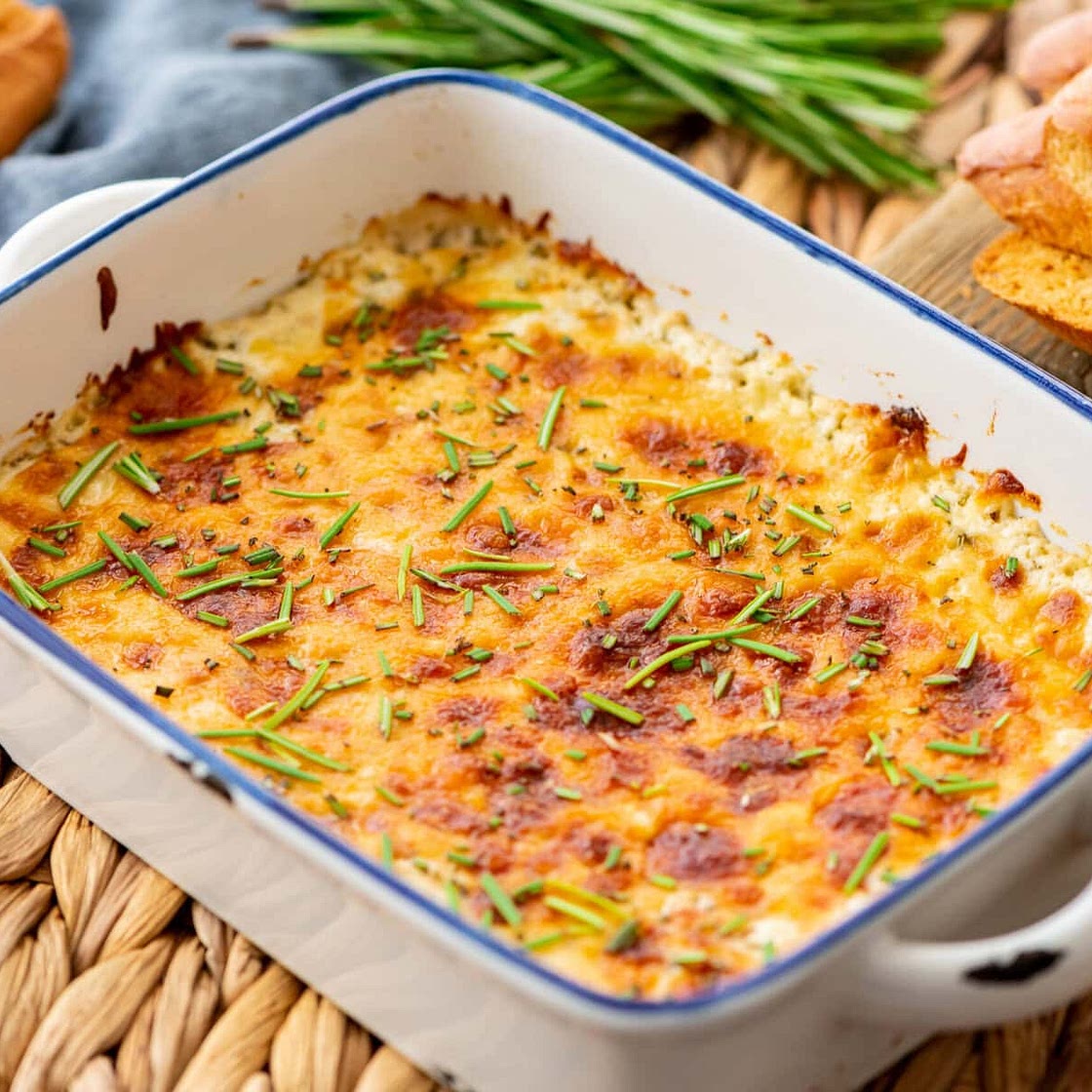 Creamy Baked Ricotta Dip