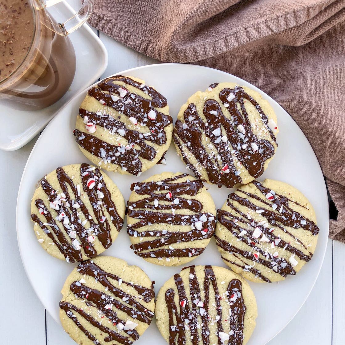 Dairy-Free and Egg-Free Peppermint Sugar Cookies