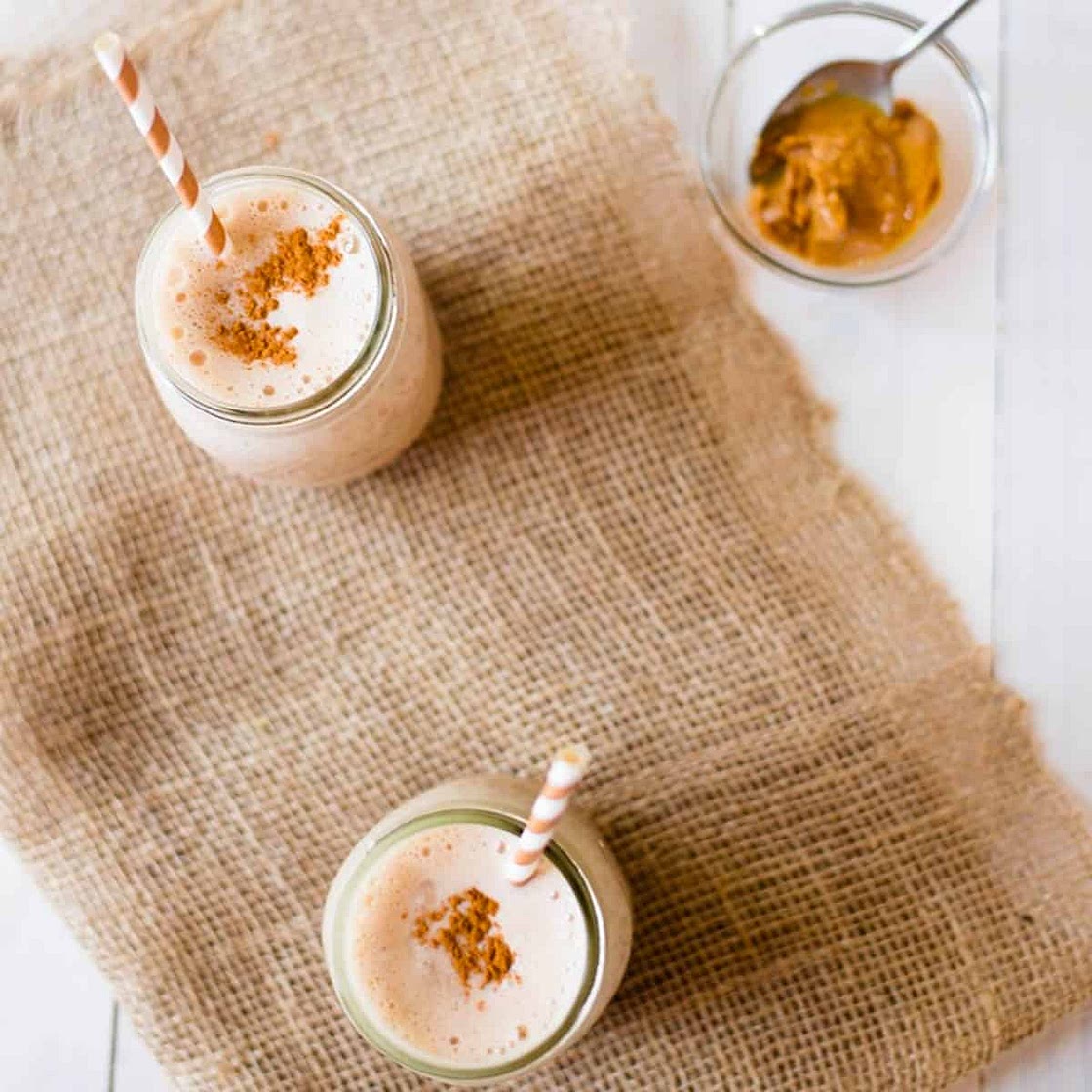 Chocolate Banana Peanut Butter Protein Shake