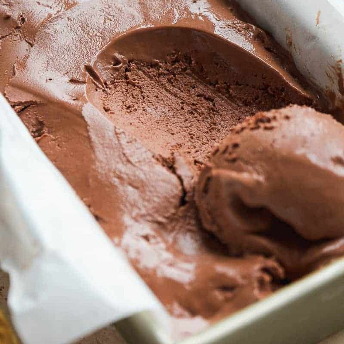 Chocolate Greek Yogurt Ice Cream