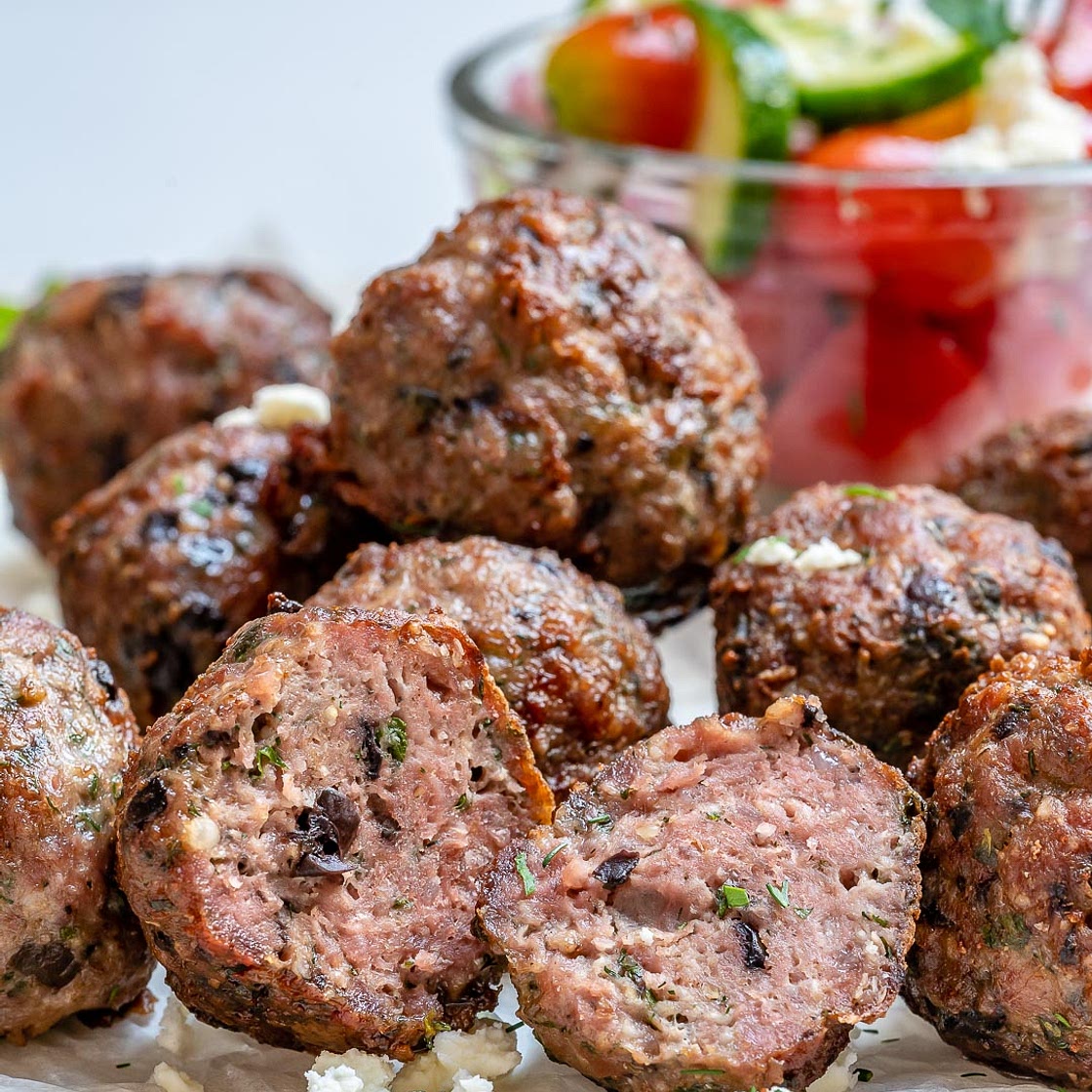 Mediterranean Beef Meatballs