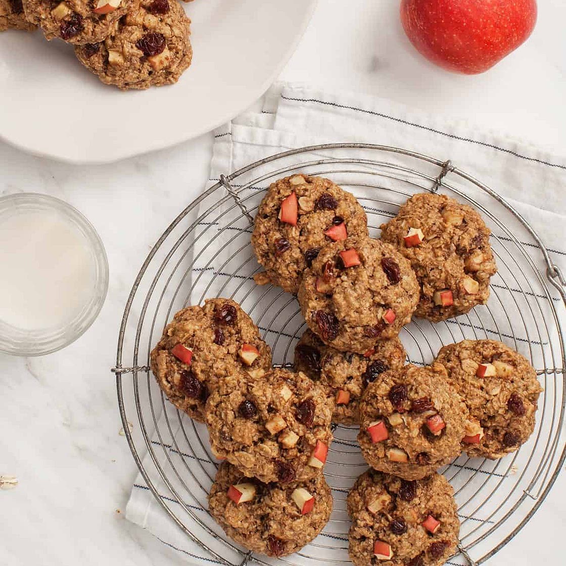 Apple Oatmeal Cookies