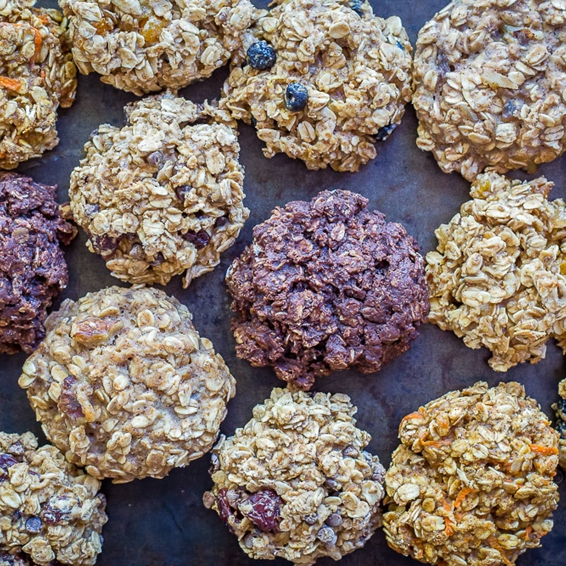 Healthy Make Ahead Breakfast Cookies