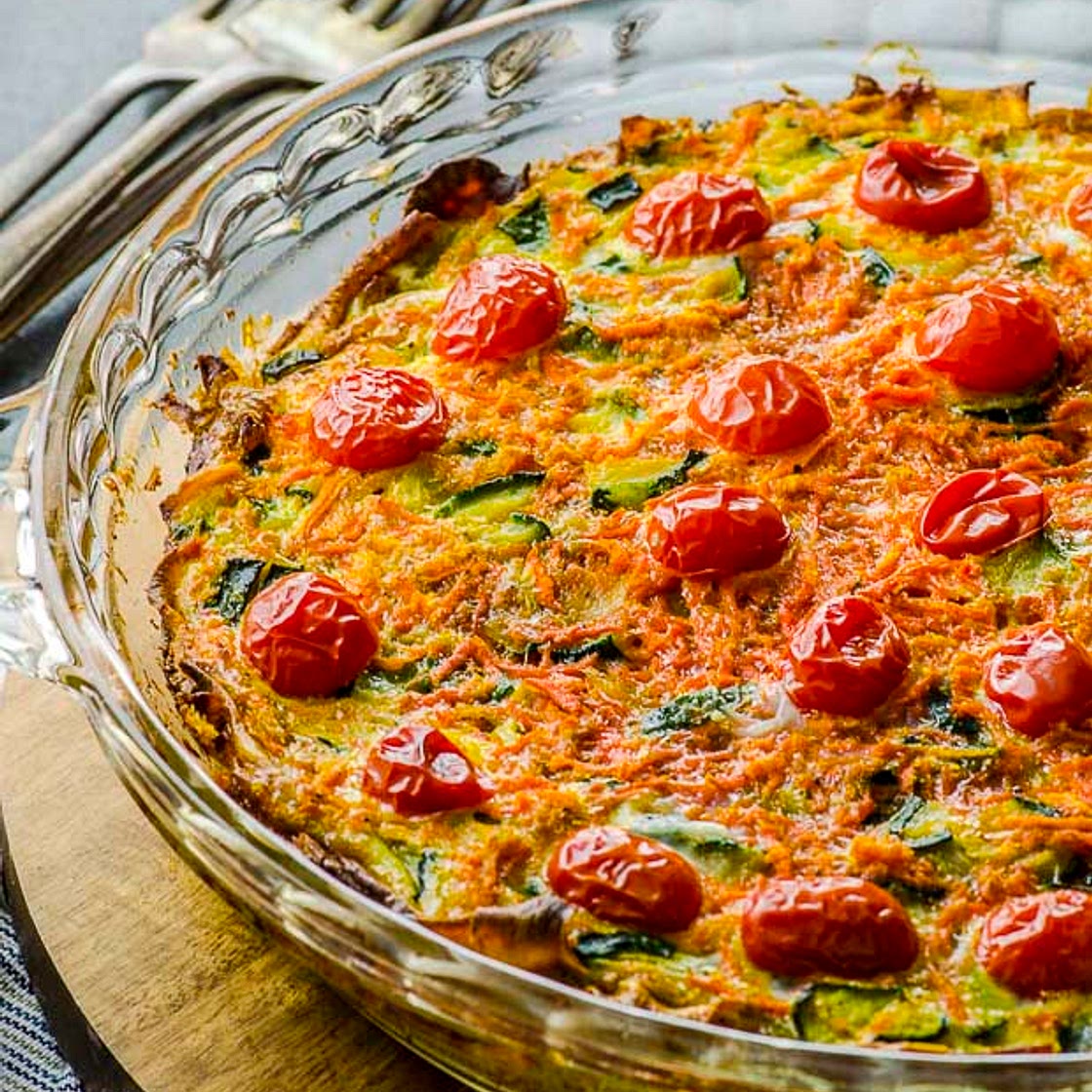 Not Only for Passover Recipes: Quiche with Sweet Potato Crust
