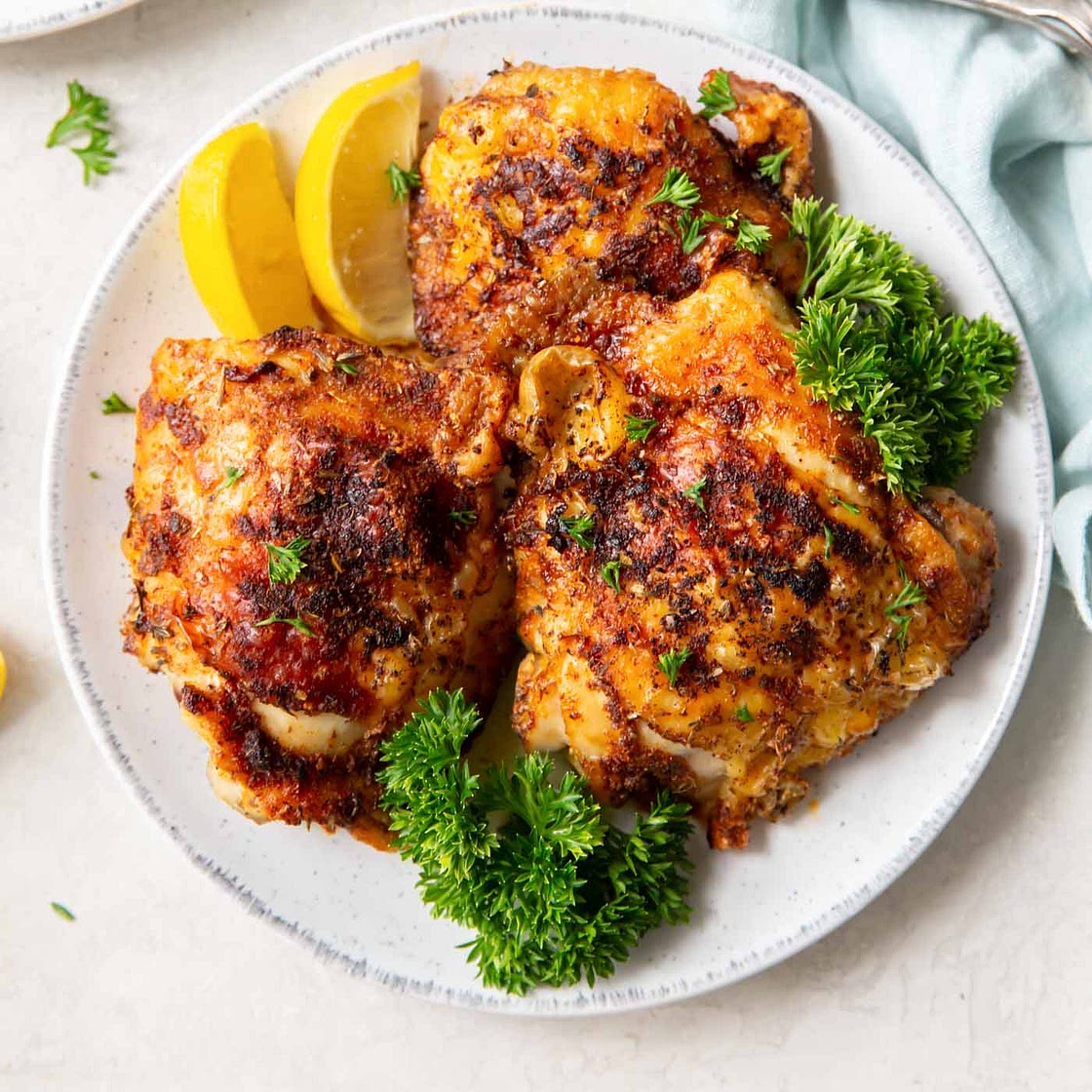 Air Fryer Chicken Thighs