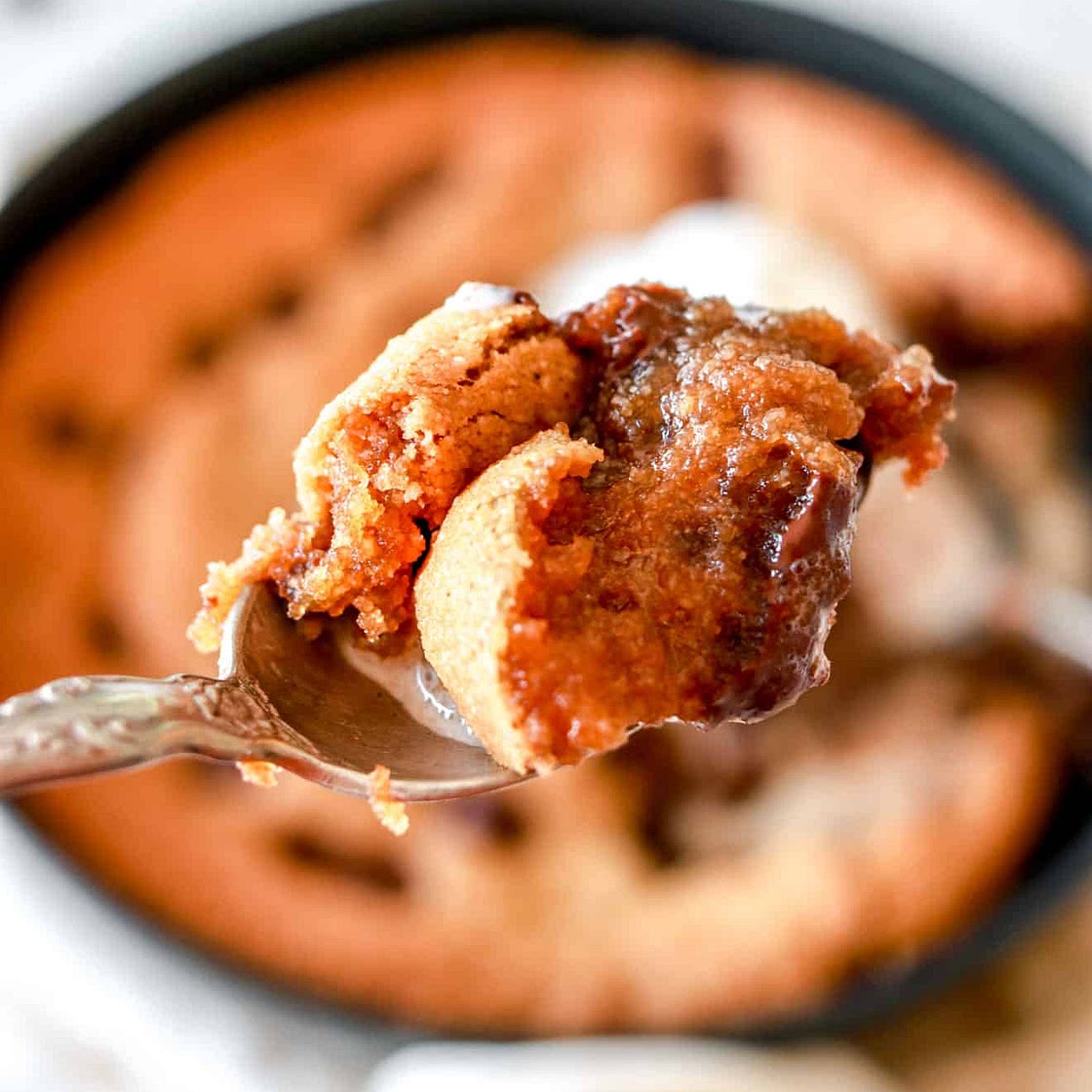 Easy Gluten Free Chocolate Chip Cookie Skillet Recipe