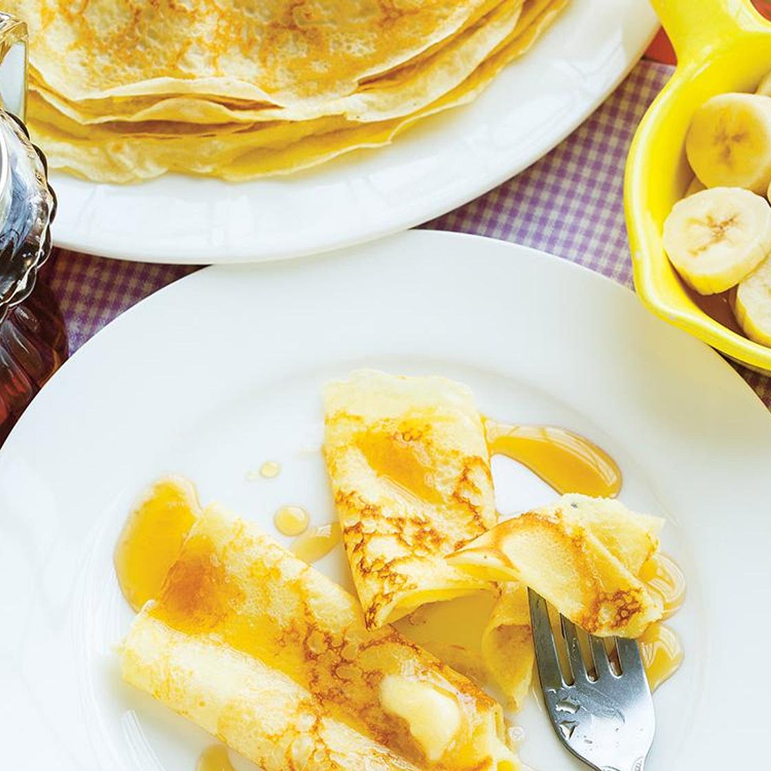 Thin Breakfast Crepes