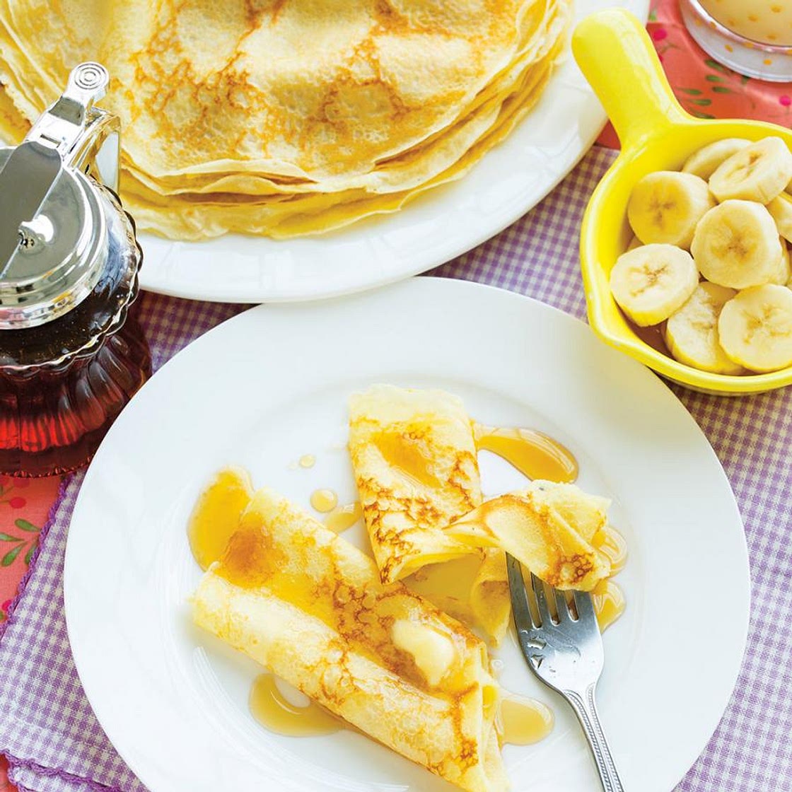 Thin Breakfast Crepes