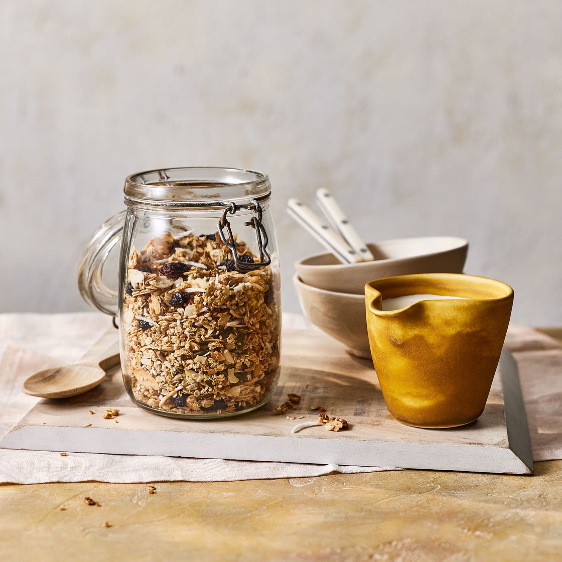 Homemade granola