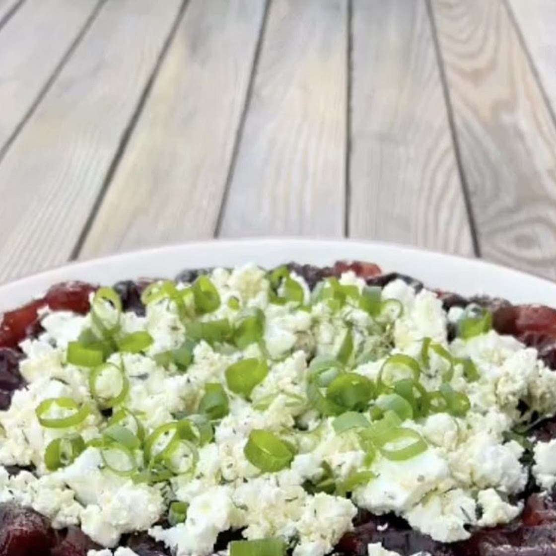 La tatin de figues à la feta et roquette de Gregory Cohen
