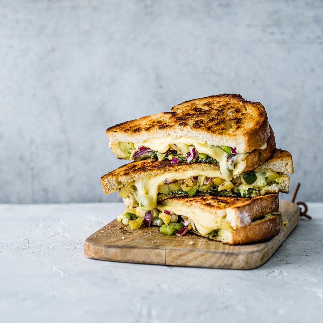 Bombay chilli cheese toastie