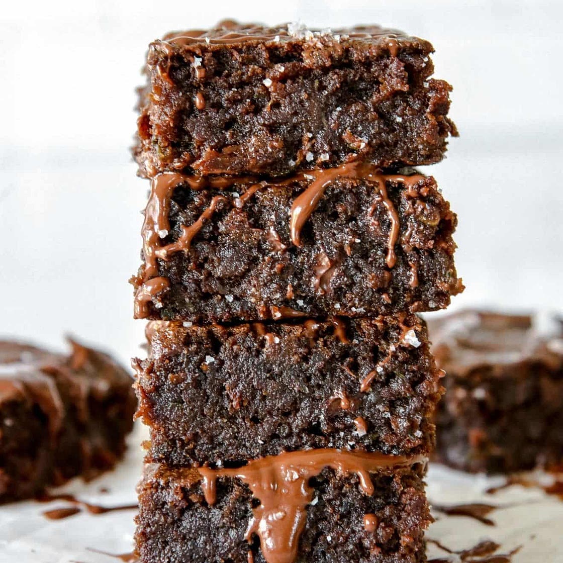 Fudgey Zucchini Brownies