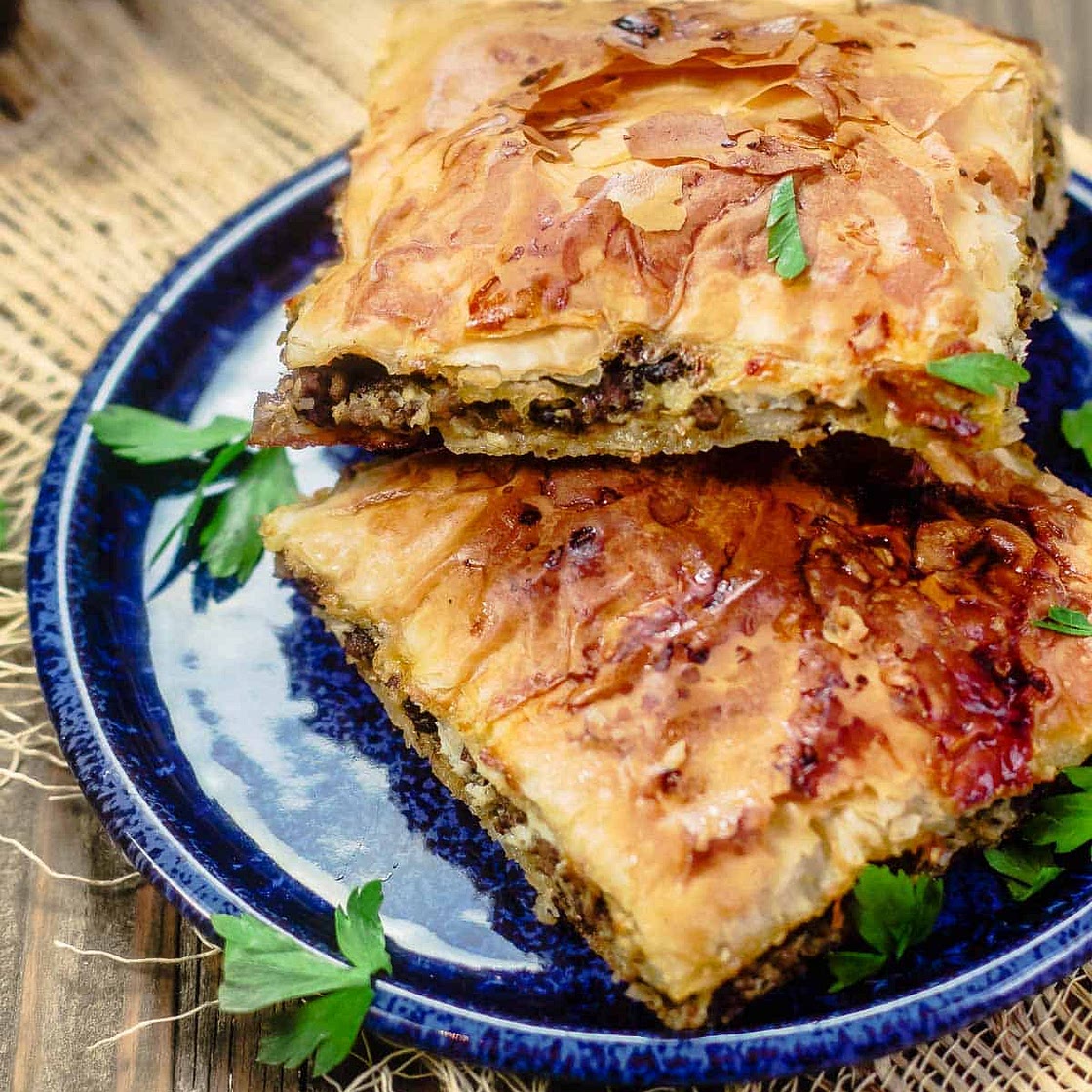 Phyllo Meat Pie (Egyptian Goulash)