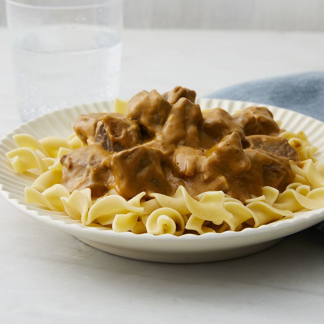 Slow Cooker Beef Stroganoff
