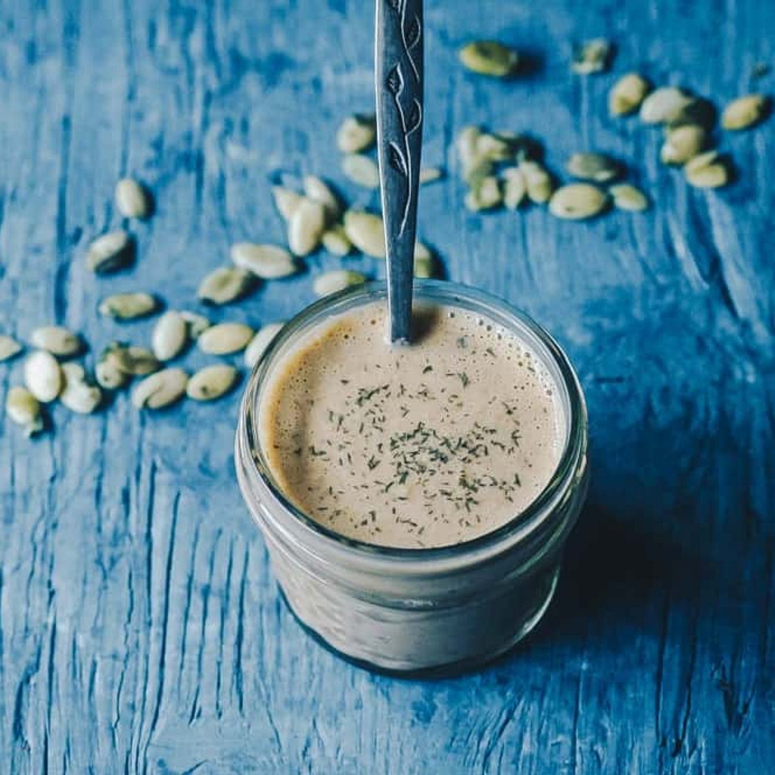Pumpkin Seed Vegan Ranch Dressing