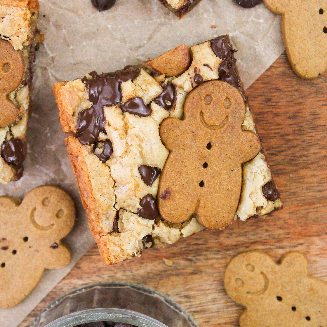 Gingerbread Espresso Blondies