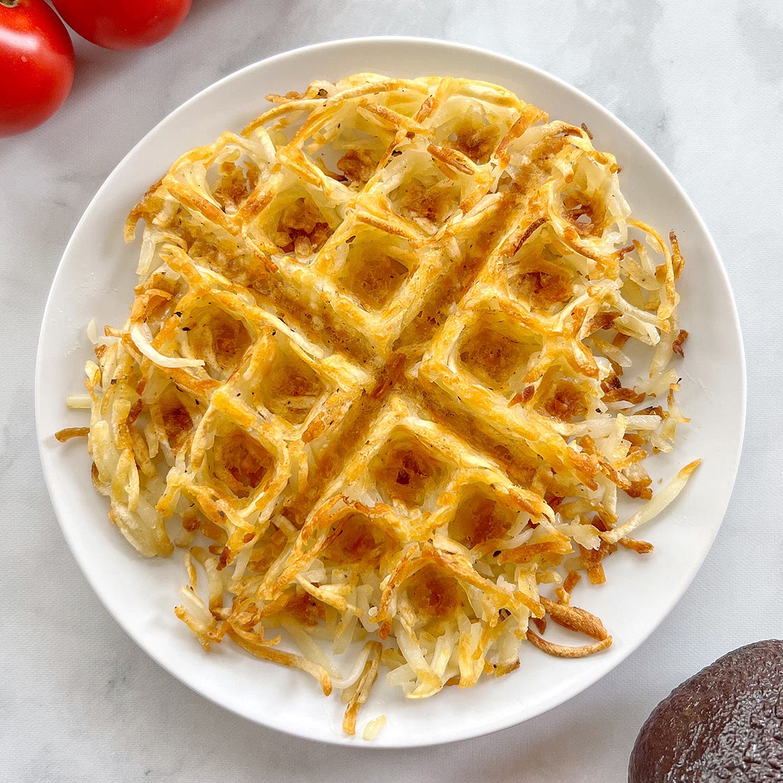 Hash Brown Waffles (Vegan)