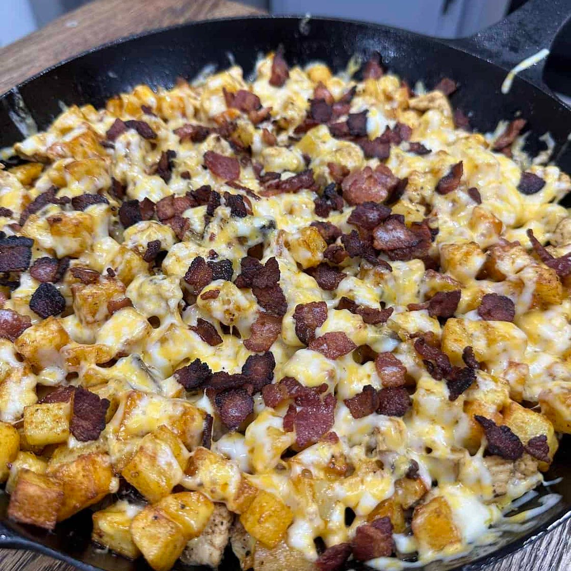 Alice Springs Chicken & Potato Skillet