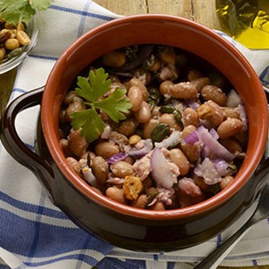 Tuna and Mixed Legume Salad