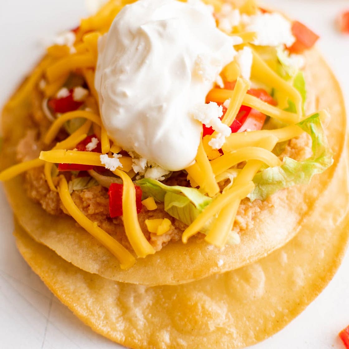 10 Minute Oven Baked Tostadas