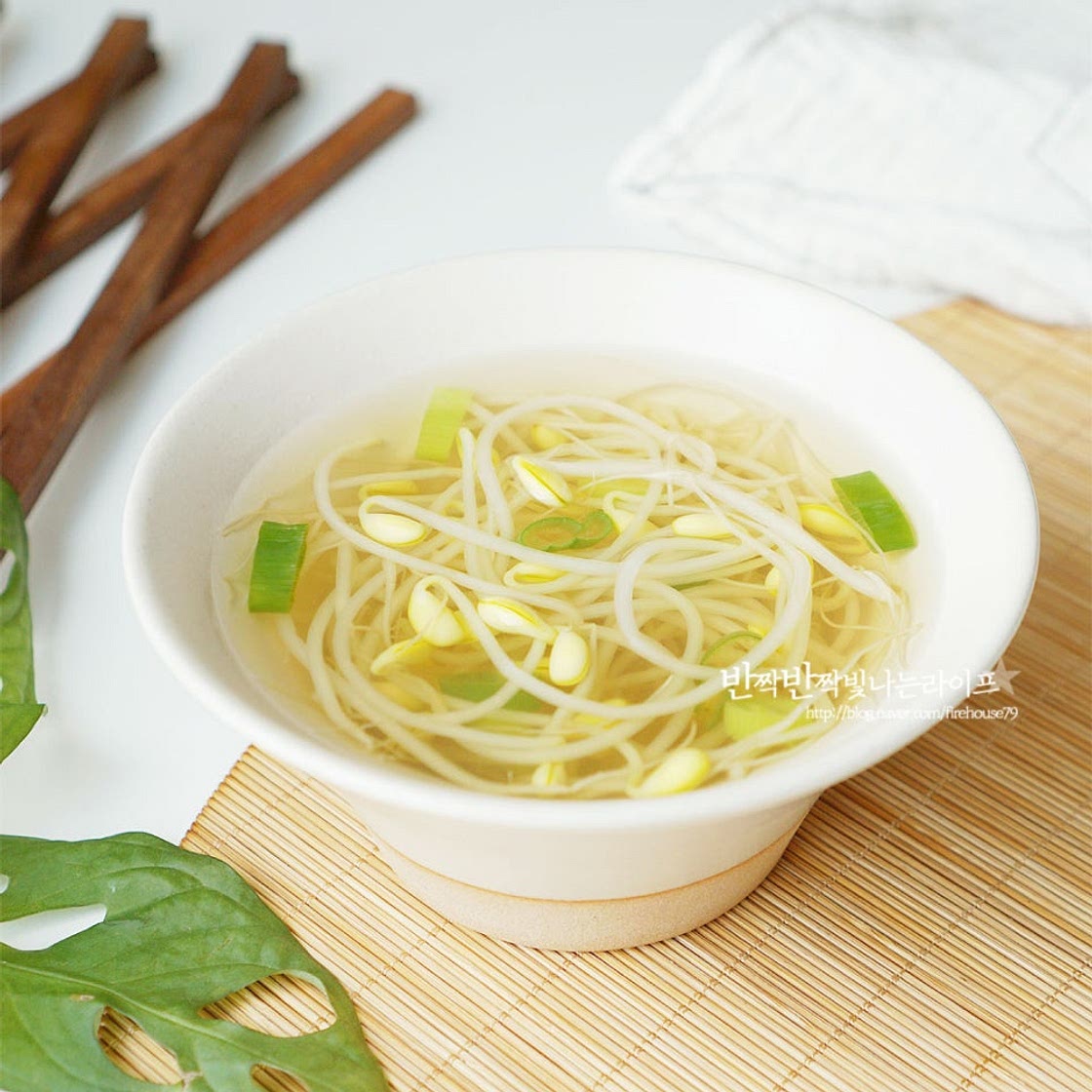 맑은 콩나물국 끓이는법 백종원 콩나물국 레시피
