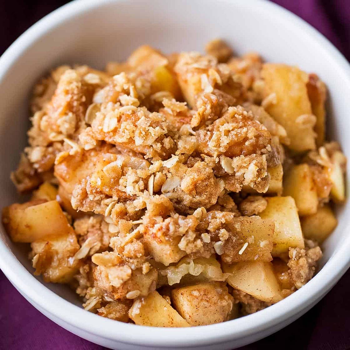 Old Fashioned Easy Apple Crisp