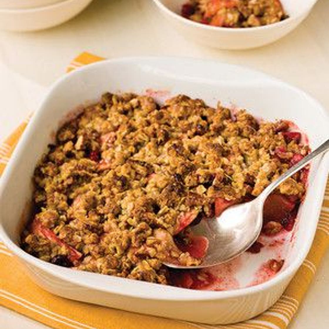 Apple-Cranberry Crumble
