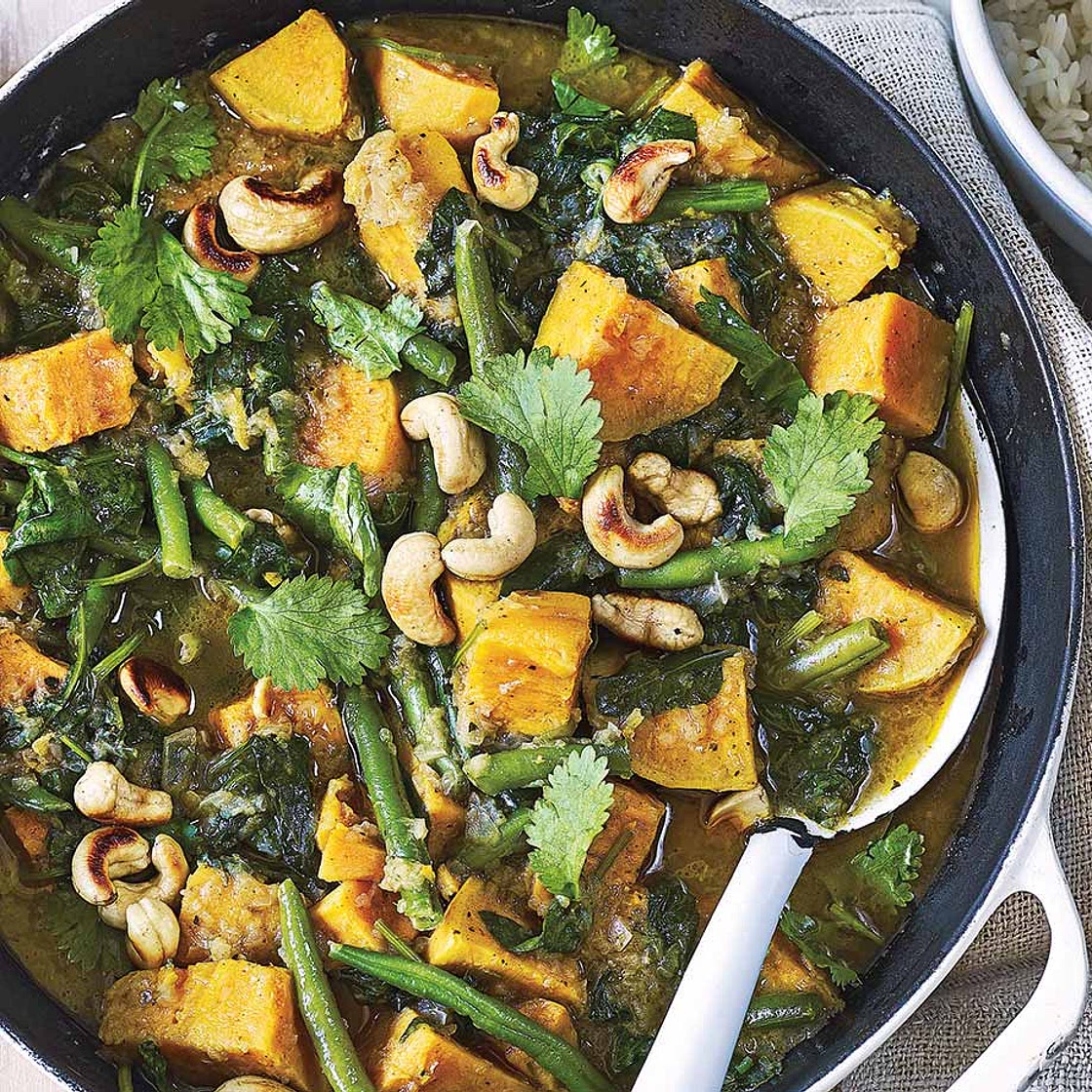 Sri Lankan-style sweet potato curry