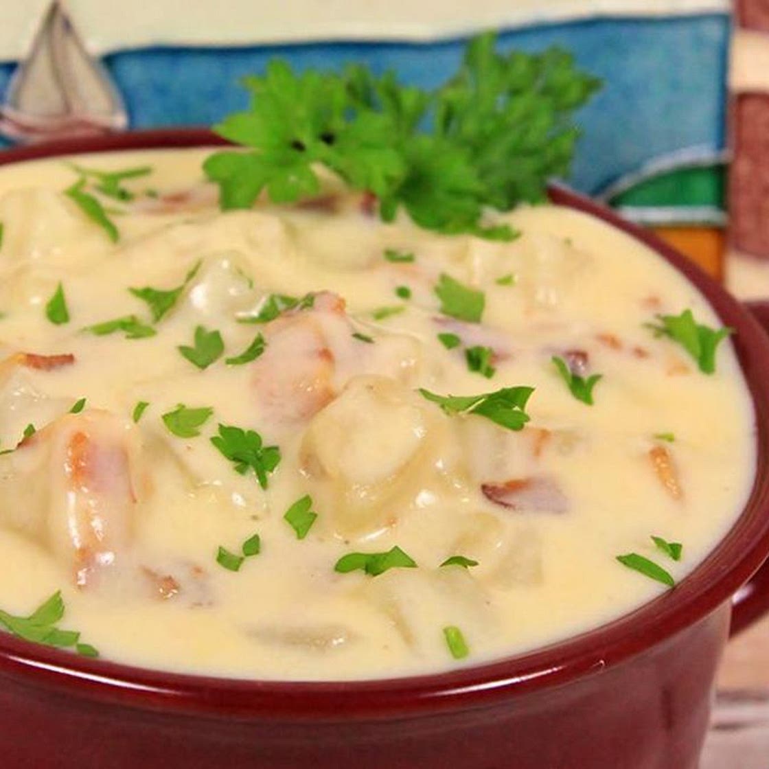 Potato Soup in Seven Minutes