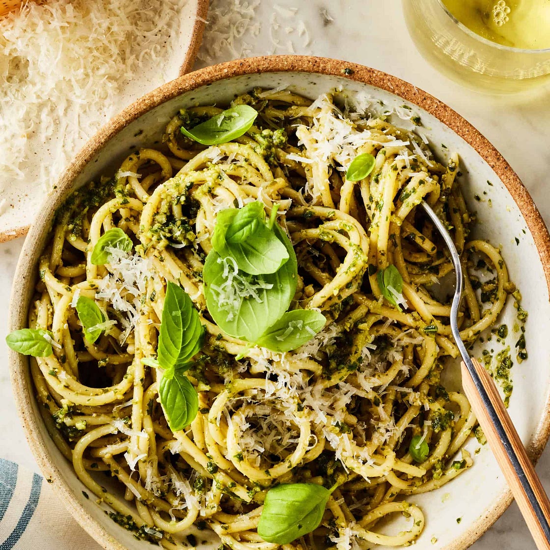 Easy Pesto Pasta