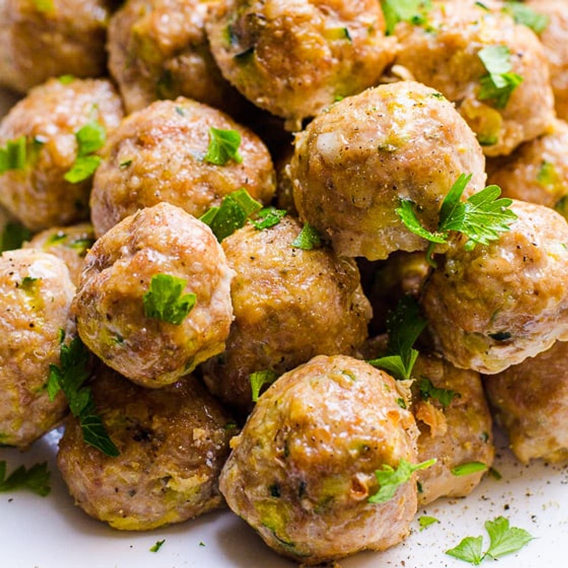 Turkey Meatballs {Healthy Baked Recipe}