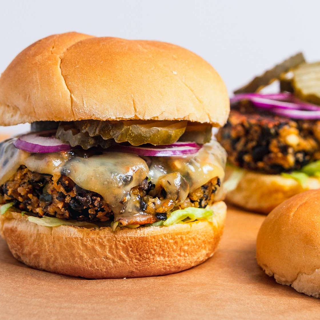 Really Awesome Black Bean Burgers