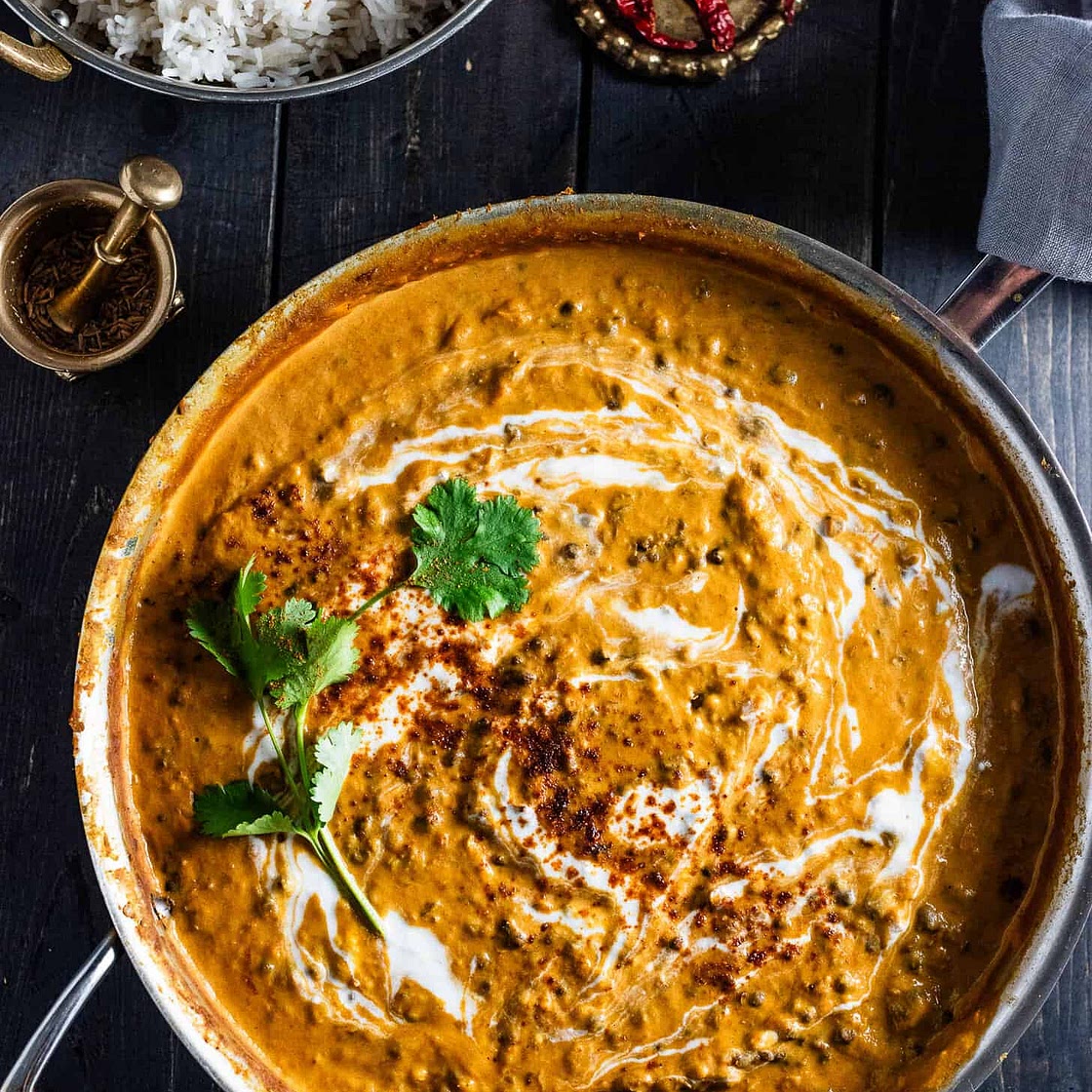 Black Lentil Curry Recipe