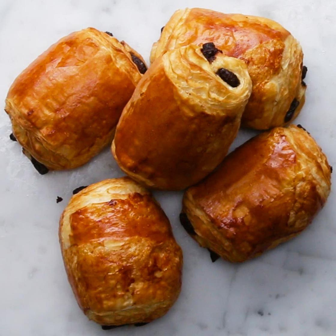 Homemade Chocolate Croissants (Pain Au Chocolat) Recipe by Tasty