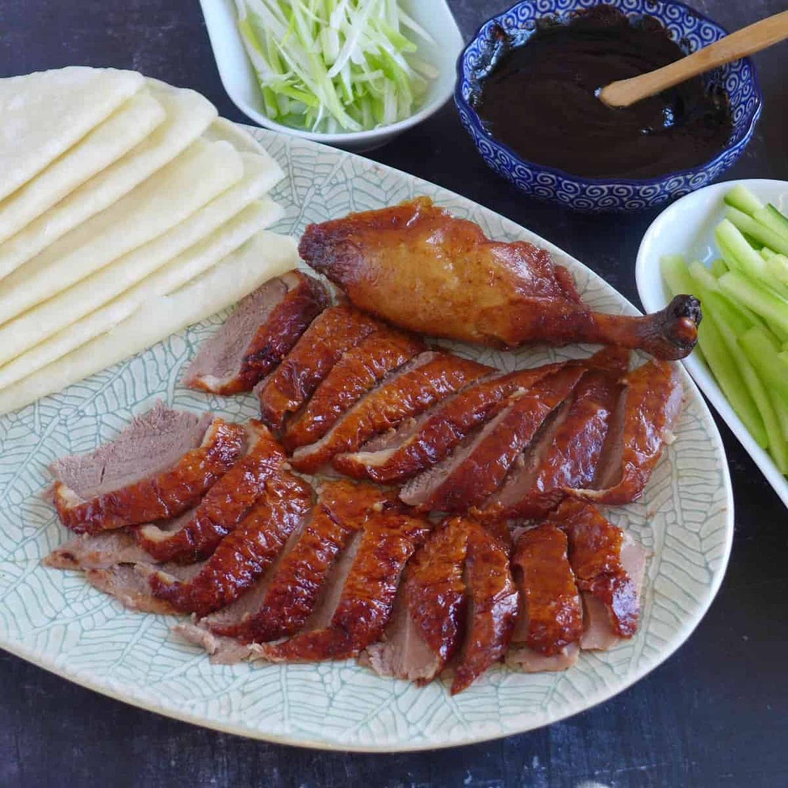 Peking Duck, An Easy Home Version (北京烤鸭)