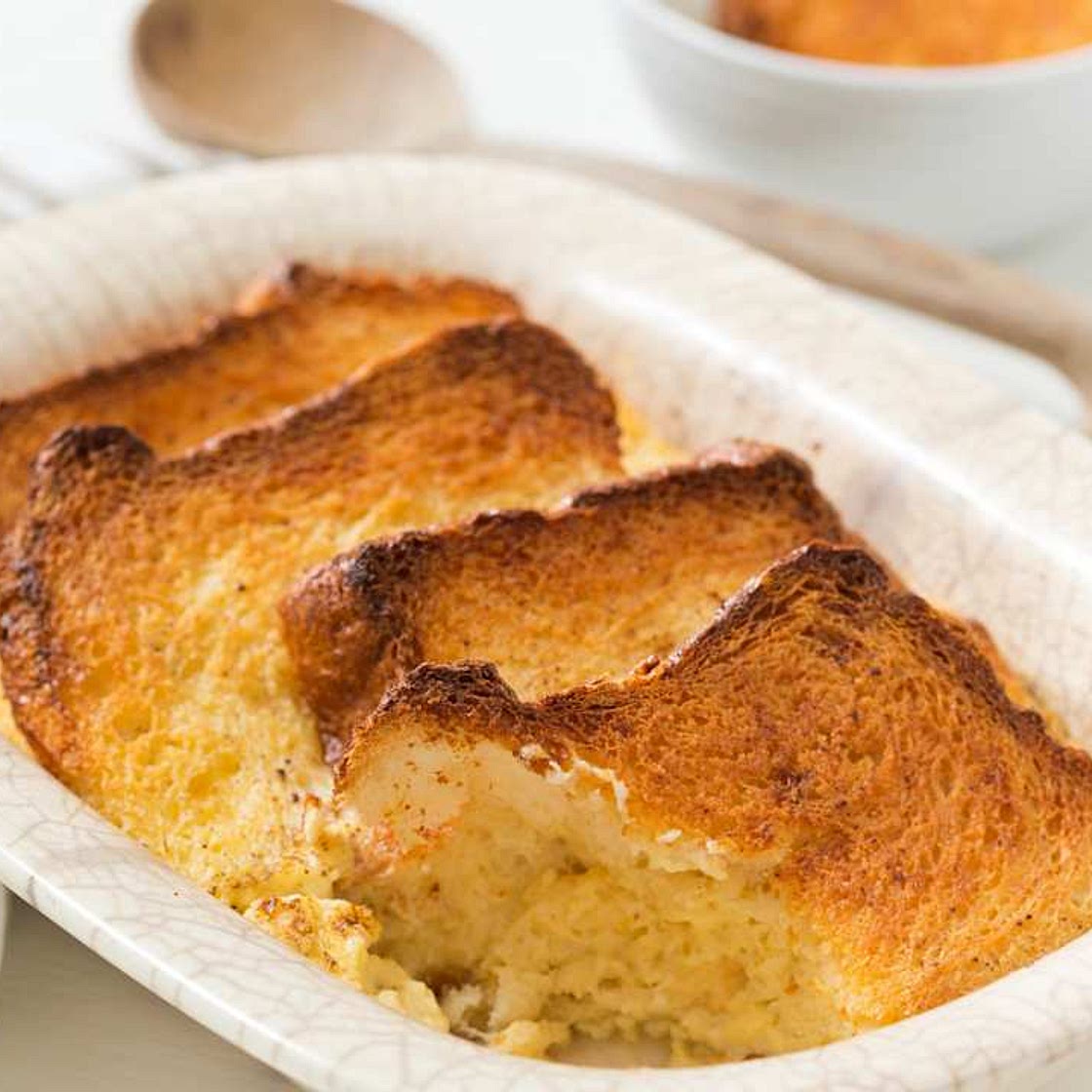 Bread and butter pudding