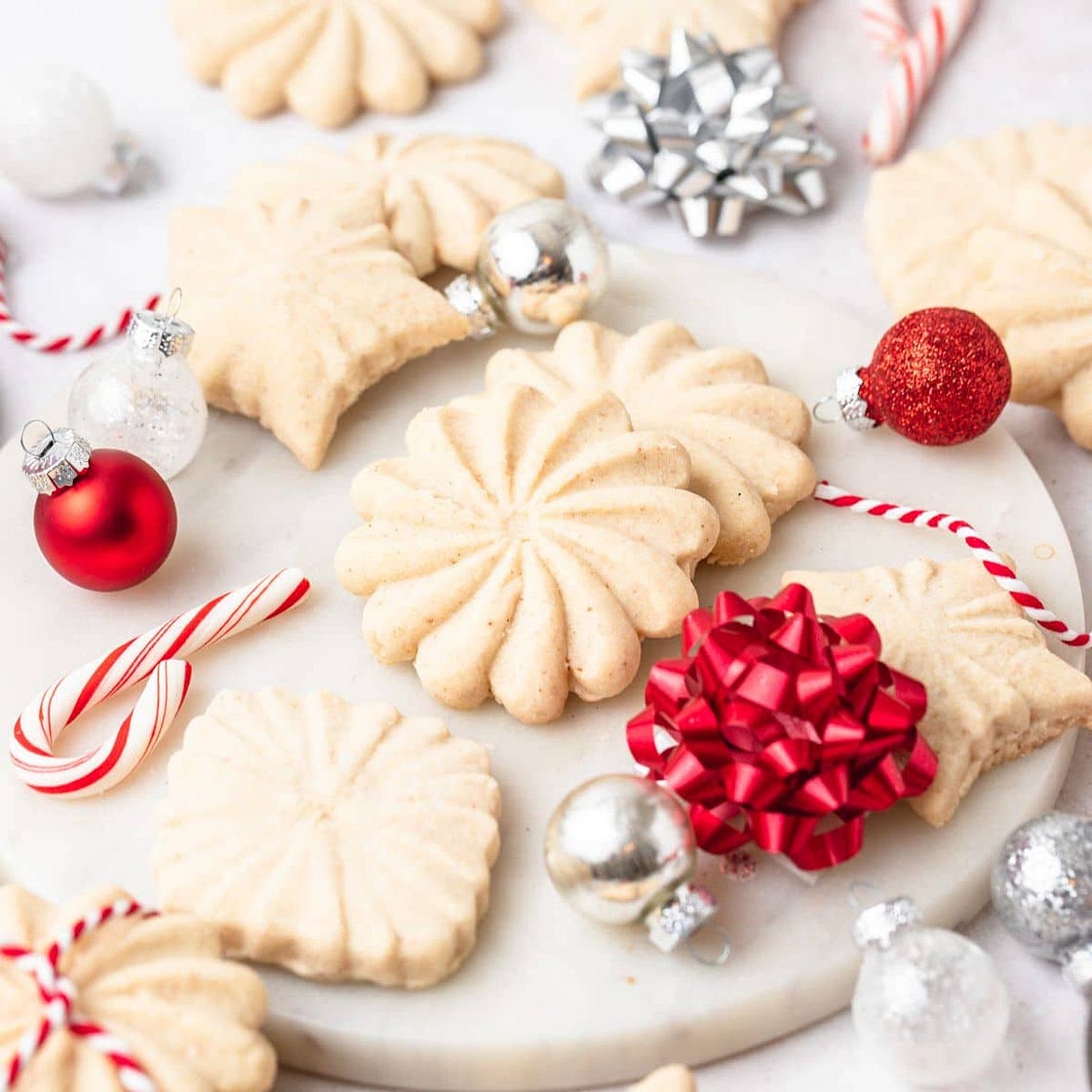 Brown Butter Stamp Cookies