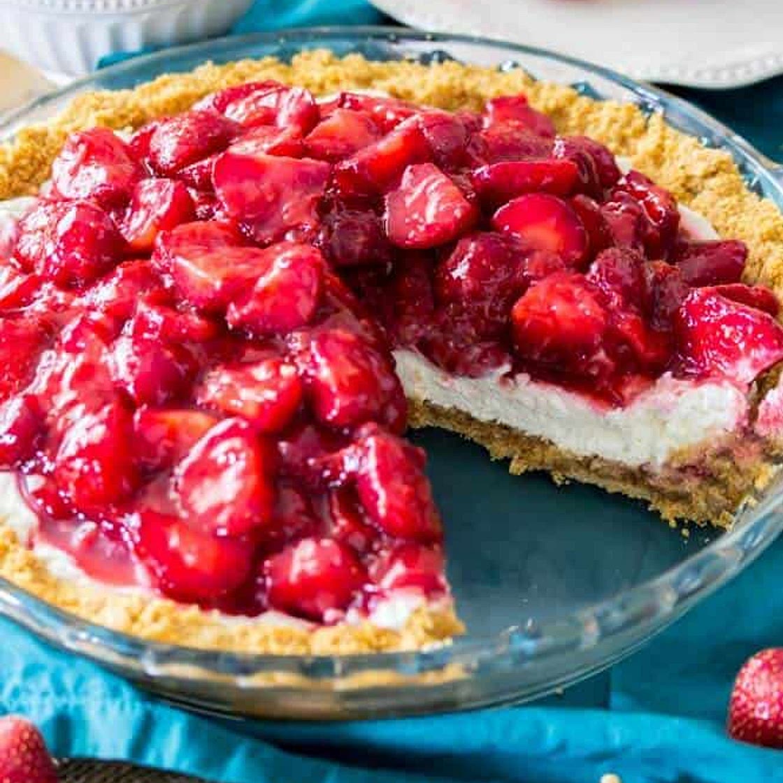 Strawberry Cream Cheese Pie