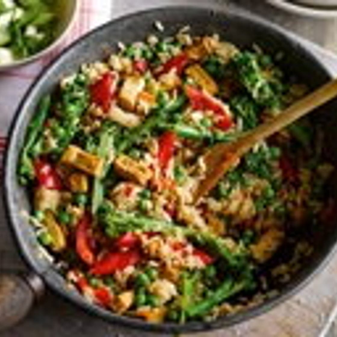 Veggie rice bowl
