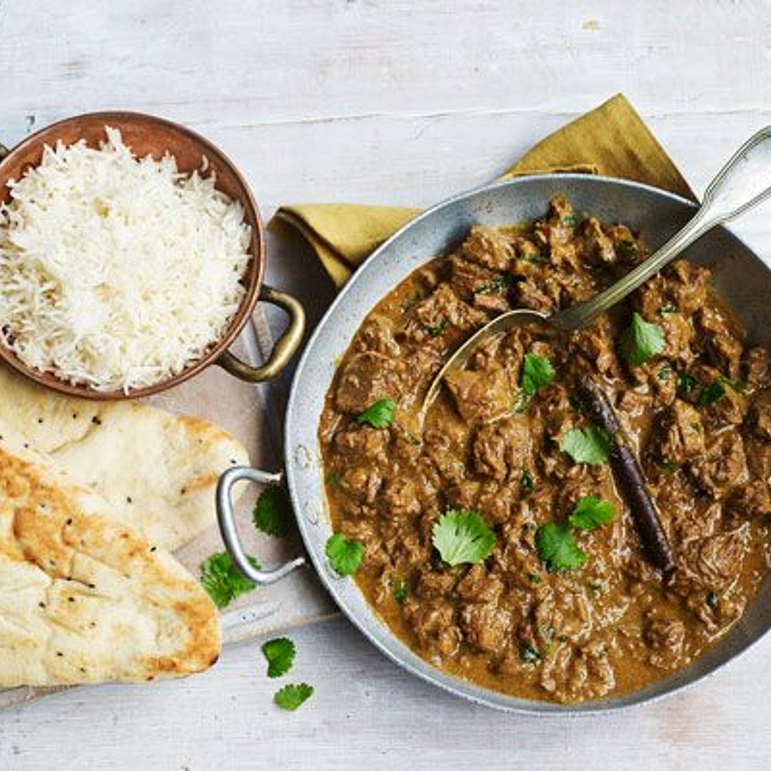 Slow cooker beef curry