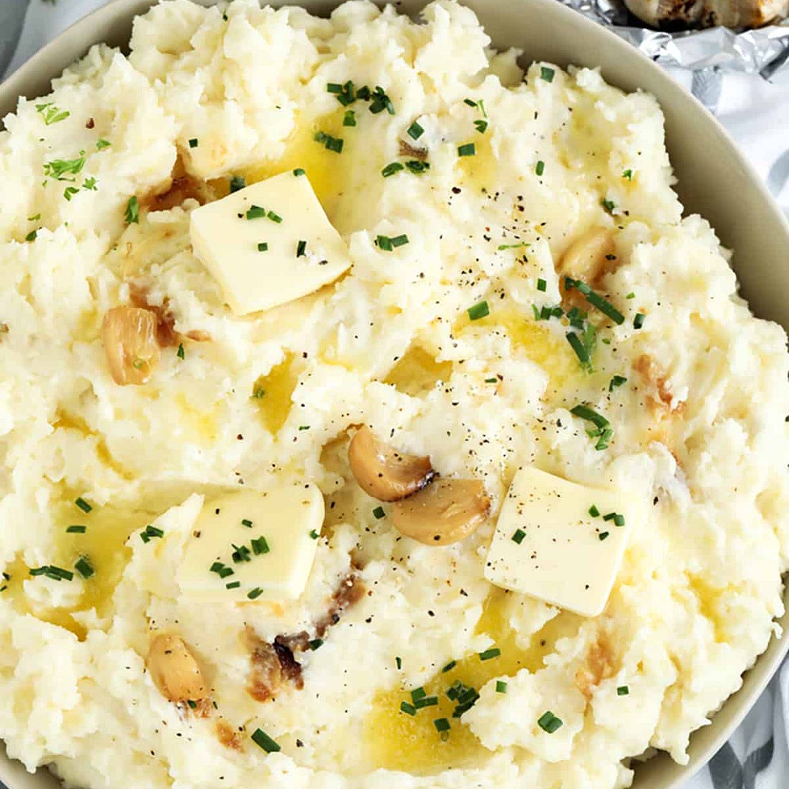 Creamy Garlic Mashed Potatoes