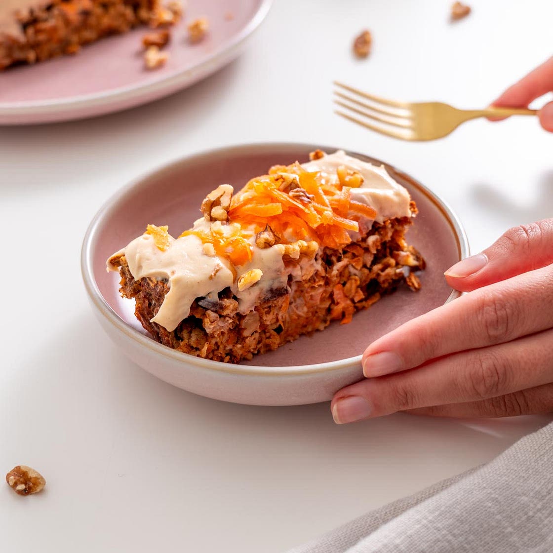 Carrot Cake Baked Oats