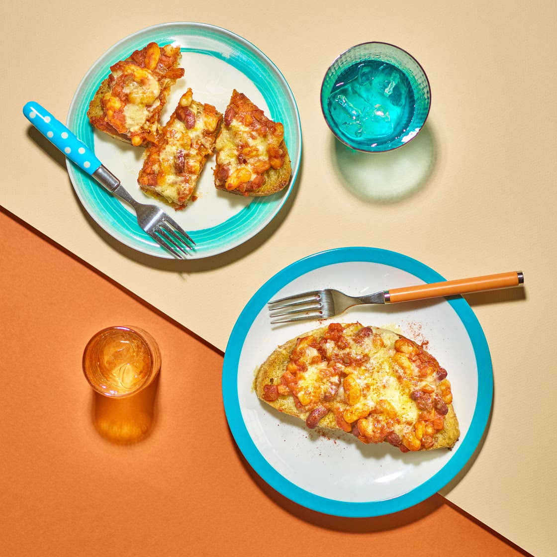 Turbo beans & cheese on toast