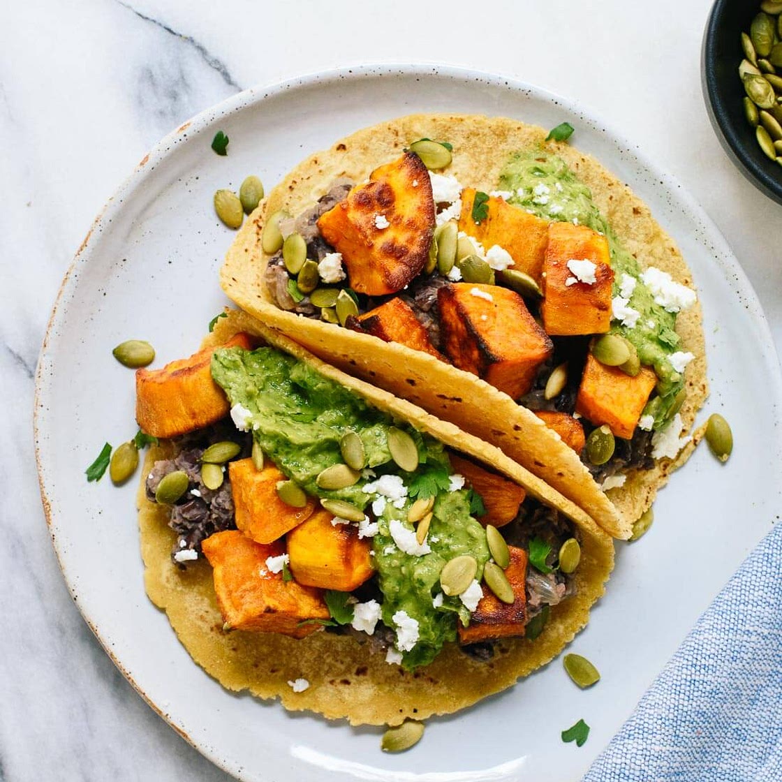 Sweet Potato and Black Bean Tacos