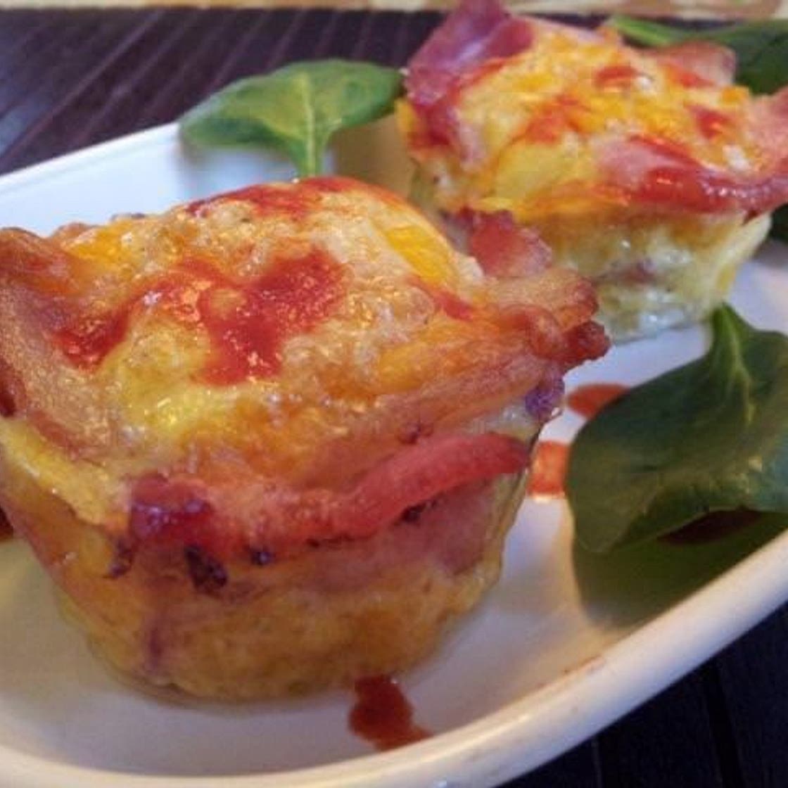 Bacon Crusted Frittata Muffins