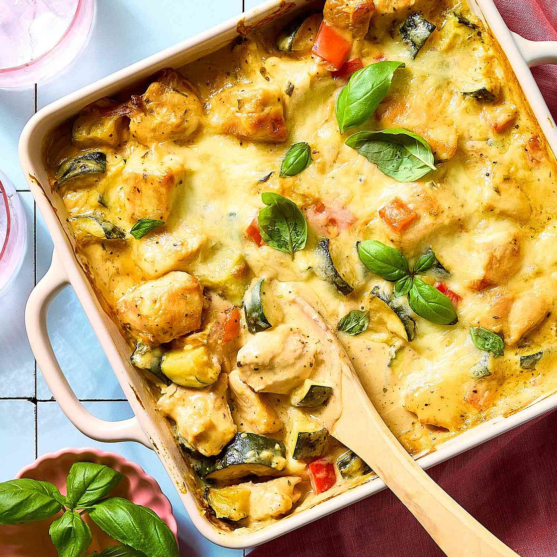 Chicken & Zucchini Casserole