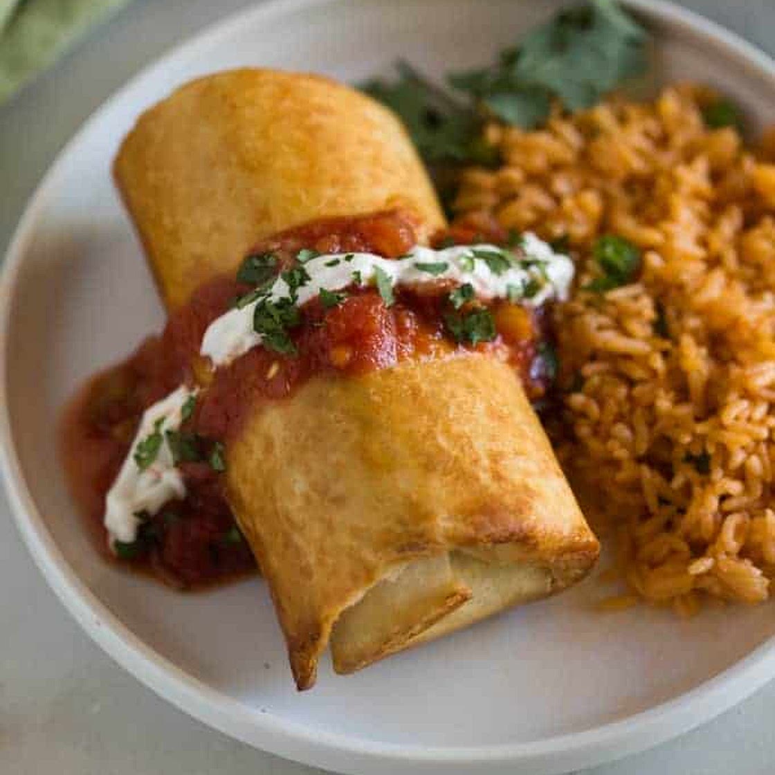 Chicken Chimichangas