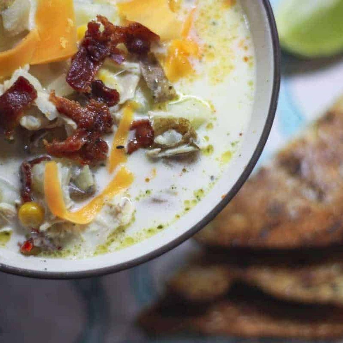 Creamy Chicken and Corn Chowder