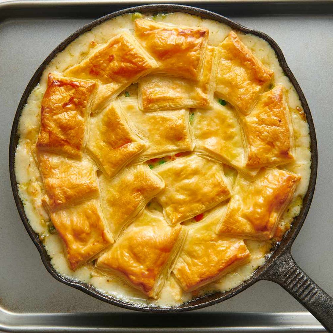 Chicken Potpie with Leeks and Thyme