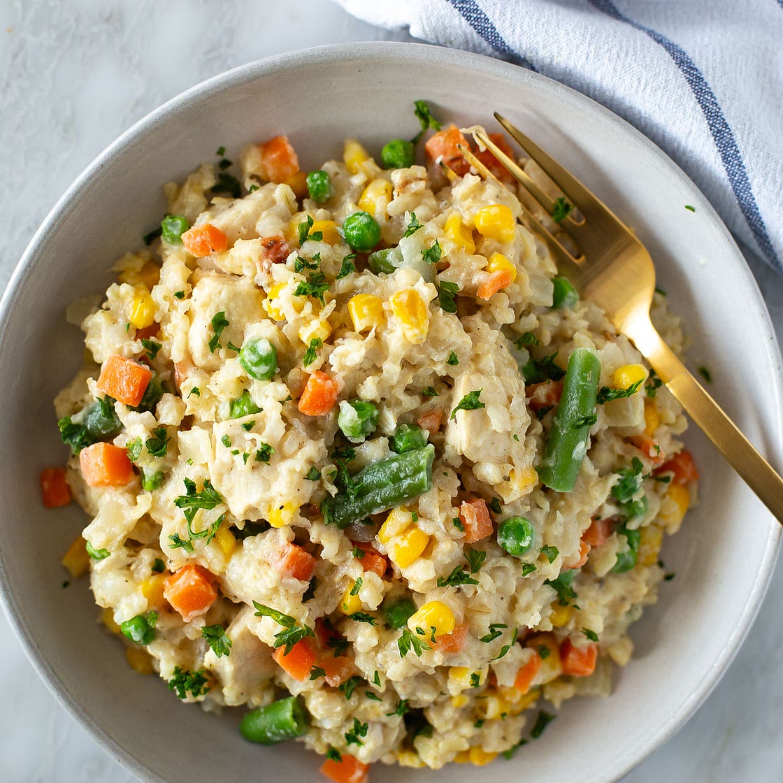 Slow Cooker Chicken and Rice Recipe